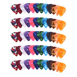 60 Colorful Abstract Art Guitar Picks, Great Gift for Guitarists, 0.46mm