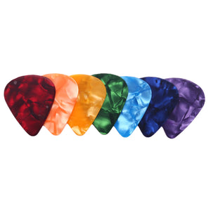 60 Colorful Abstract Art Guitar Picks, Great Gift for Guitarists, 0.46mm