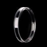 60 Pcs Clear Round Coin Capsules Holder For 1 oz Silver