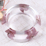 60 Pcs Natural Pink Purple Hydrangea UV Resin Mold Flower Nail Art Makeup