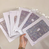 60 Pcs Natural Pink Purple Hydrangea UV Resin Mold Flower Nail Art Makeup