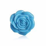 60 Pcs Mixed Resin Rose Snap Buttons for DIY Jewelry Making