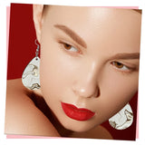 60 Pcs Teardrop Earrings for Sublimation DIY Project