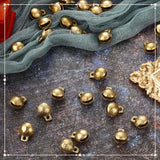 60 Vintage Brass Bells Mini Craft Bells Small Tibetan DIY Jewelry Pendants