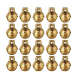 60 Vintage Brass Bells Mini Craft Bells Small Tibetan DIY Jewelry Pendants