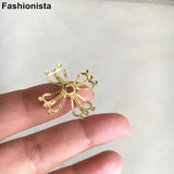 60 pcs Brass Bead Caps, 22mm Filigree Flower Bead Cap for Jewelry Making