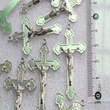 60pcs Cross Hole Pendant Necklace Link DIY Jewelry Accessories