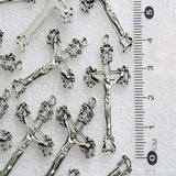60pcs Cross Hole Pendant Necklace Link DIY Jewelry Accessories