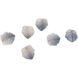 Maple Leaf Hairpin DIY Material Glaze Glass Petal Gradient Accessories
