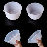 Resin Mixing Kit: 600Ml Cups, 100Ml Measuring Cups, Stir Stick