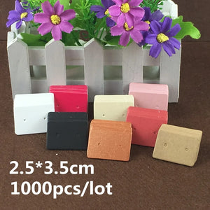 Vintage Classic Earring Display Cards - Pack of 600