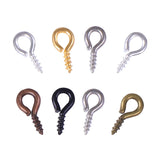 600PCS Metal Eye Screw Drill Set Boxed Sandpaper Threaded Clasps