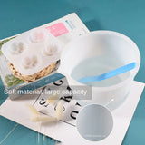 1000ml Measuring Cup with Silicone Tape Scale for DIY Glue Storage