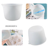1000ml Measuring Cup with Silicone Tape Scale for DIY Glue Storage