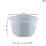 1000ml Measuring Cup with Silicone Tape Scale for DIY Glue Storage