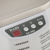 Digital Ultrasonic Cleaner 600ml LCD Heated For Denture Eyeglasses Jewelry