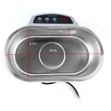 600ml Mini Ultrasonic Cleaner Jewelry Glasses Circuit Board Cleaning Machine