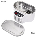 600ml Mini Ultrasonic Cleaner Jewelry Glasses Circuit Board Cleaning Machine