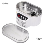 600ml Mini Ultrasonic Cleaner Jewelry Glasses Circuit Board Cleaning Machine