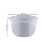 600ml Silicone Measuring Cup Jewelry Making Tools DIY Crystal Epoxy Resin