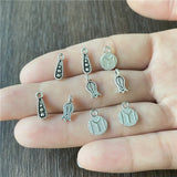 600pcs Lilac Rosary Pendant DIY Jewelry Making Accessories