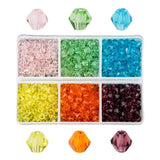 600pcs 4mm Crystal Bicone Beads Austria Glass for Jewelry Making