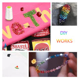 600pcs 4mm Plated Bicone Beads Austria Jewelry Beads Sewing Diy Supplies