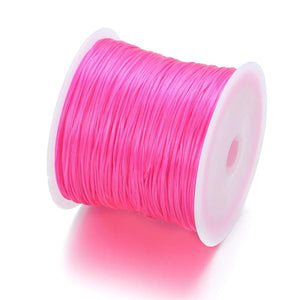 60M Elastic Crystal Beading Cord 0.7mm Stretch Thread String
