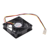 60mm 6cm DC 12V 3 Pin Case CPU Cooler Fan 2 Pcs