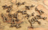 60PCS Metal Spotted Deer Charm Pendants #92043-92044