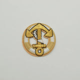 60PCS Cartoon Logo Patches for Clothing Embroidery Badges Round