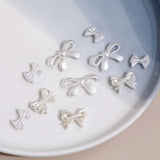 60PCS Pearl Retro Bow String Beads DIY Earrings Jewelry Bracelet Necklace