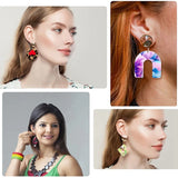 Sublimation Blank Earrings for Heat Transfer Printing - Set of 60