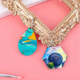 Sublimation Blank Earrings for Heat Transfer Printing - Set of 60