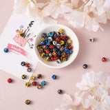 60Pcs 10mm Clay Pave Rhinestone Beads Crystal Ball Spacer Charm DIY Jewelry