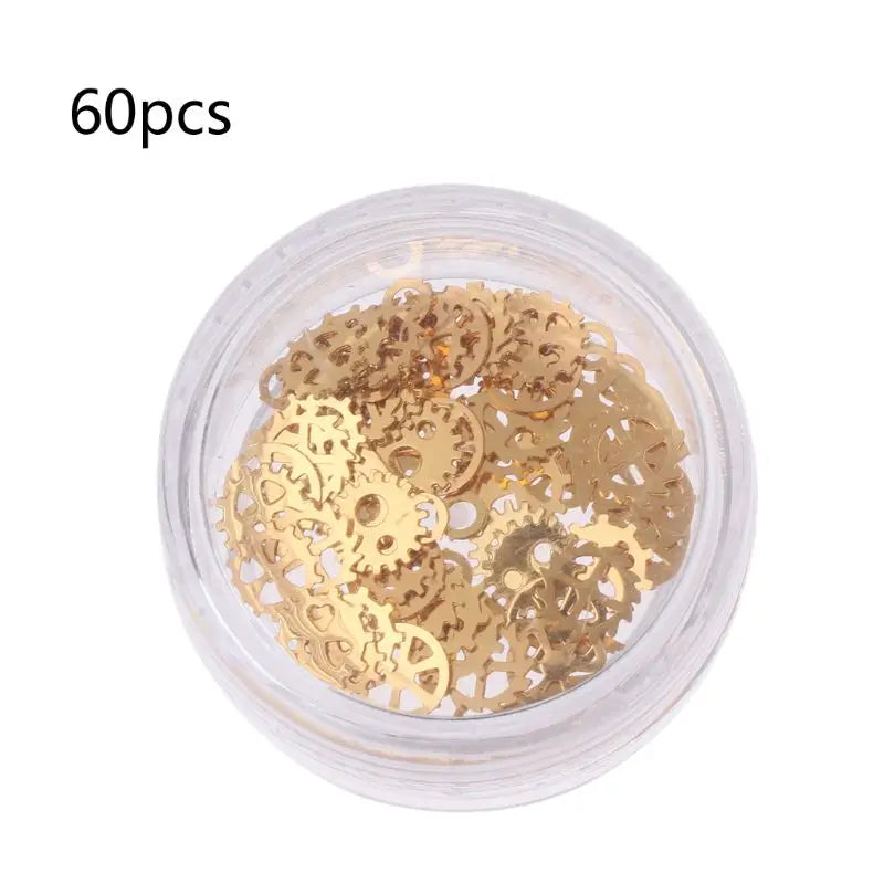 Steampunk Resin Jewelry Fillings Mixed Cogs Gears Clock Hand Charm DIY