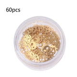 Steampunk Resin Jewelry Fillings Mixed Cogs Gears Clock Hand Charm DIY