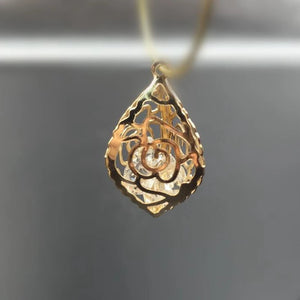 60Pcs Rose Shape Crystal Rhinestone Jewelry Charms Pendants