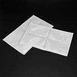 60Pcs Adhesive Clear Label Holder Card Pockets for Cards