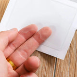 60Pcs Adhesive Clear Label Holder Card Pockets for Cards