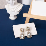 60Pcs Alloy Glass Rhinestone Beads Charms For Necklace DIY Wedding Dress