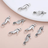 60Pcs/Set Sea Horse Charms for DIY Jewelry Making Supplies