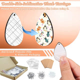 60Pcs Sublimation Earrings Blank Custom Print DIY Unfinished Pendant