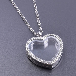 Vintage Locket Necklace with 60cm Chain