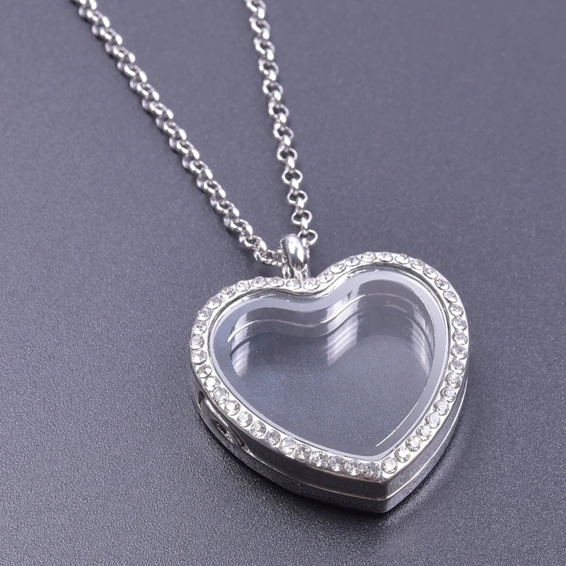 Vintage Locket Necklace with 60cm Chain