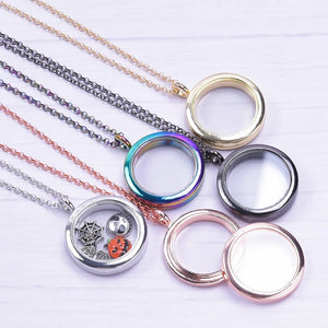 Vintage Locket Necklace with 60cm Chain