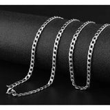 60cm Stainless Steel Curb Chain for Men or Women