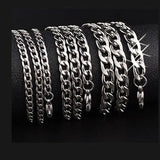 60cm Stainless Steel Curb Chain for Men or Women
