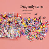 Resin Jewelry Nail Filler Accessory 60g Bag 5mm 0.5mm 14 Series