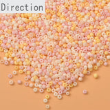 60g High-quality Macaron 3mm Paint Rice Beads DIY Jewelry